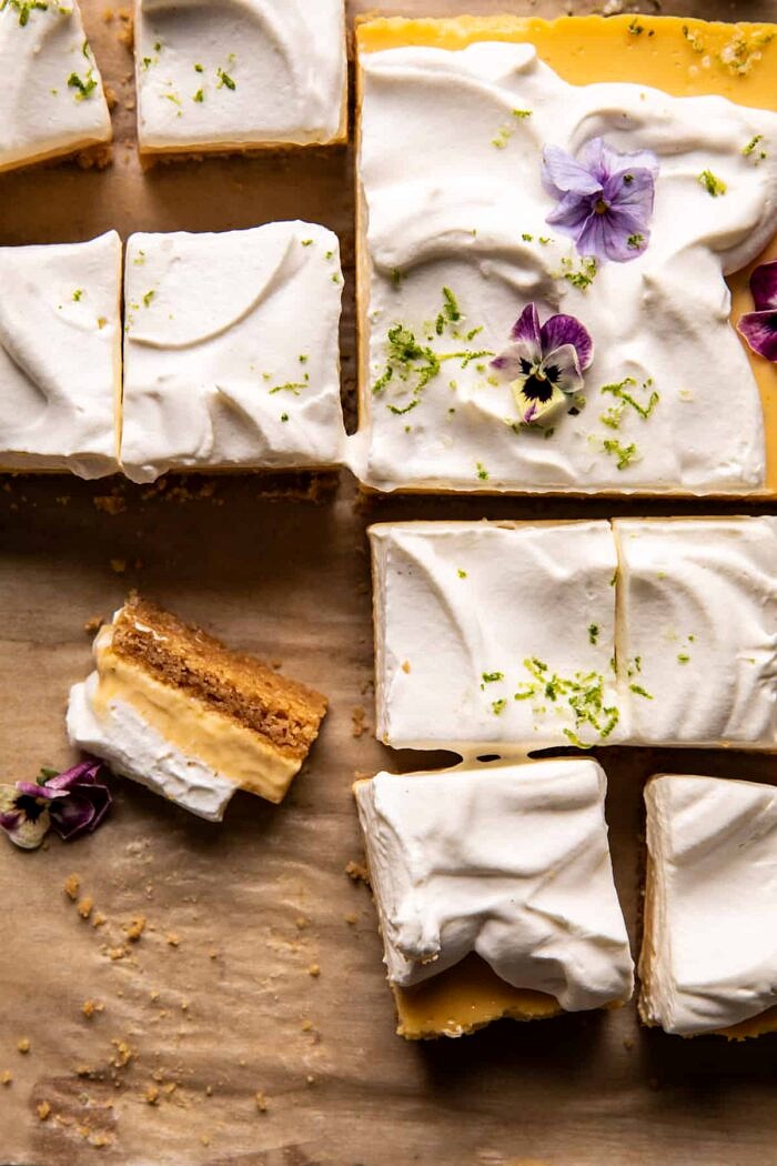 Lemon Key Lime Pie Bars | halfbakedharvest.com