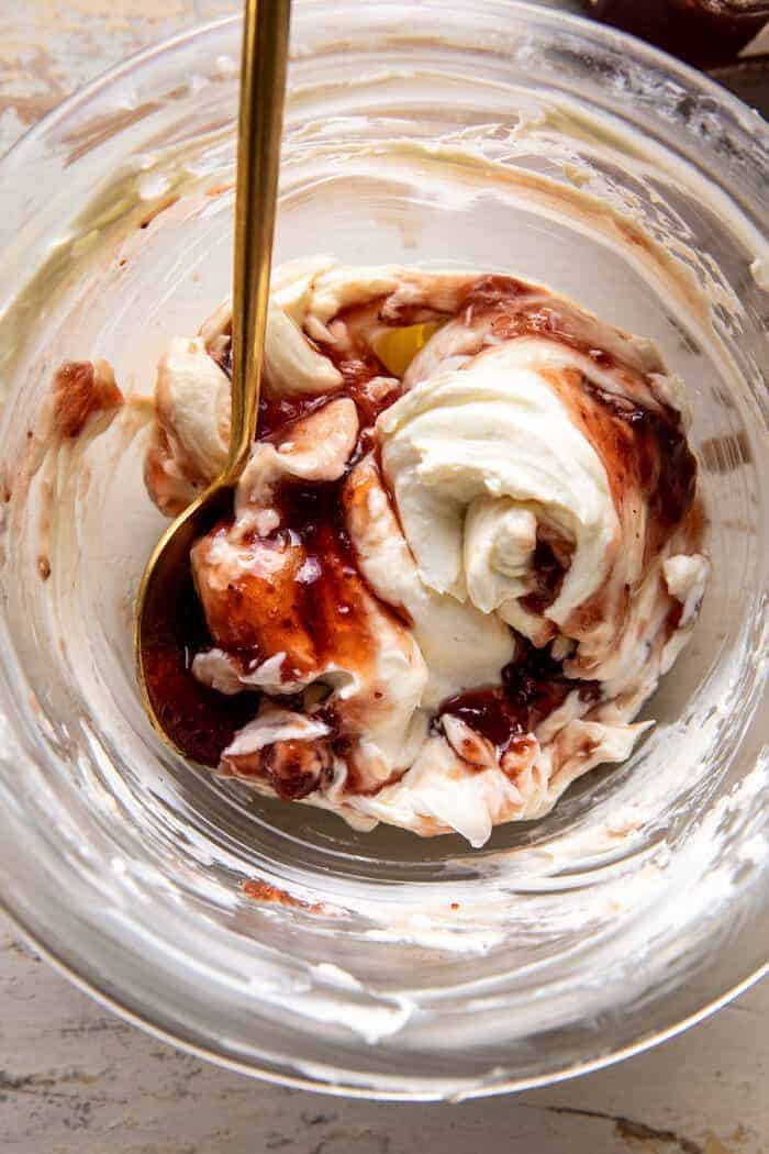 Baked Strawberry and Cream Stuffed Croissant French Toast | halfbakedharvest.com