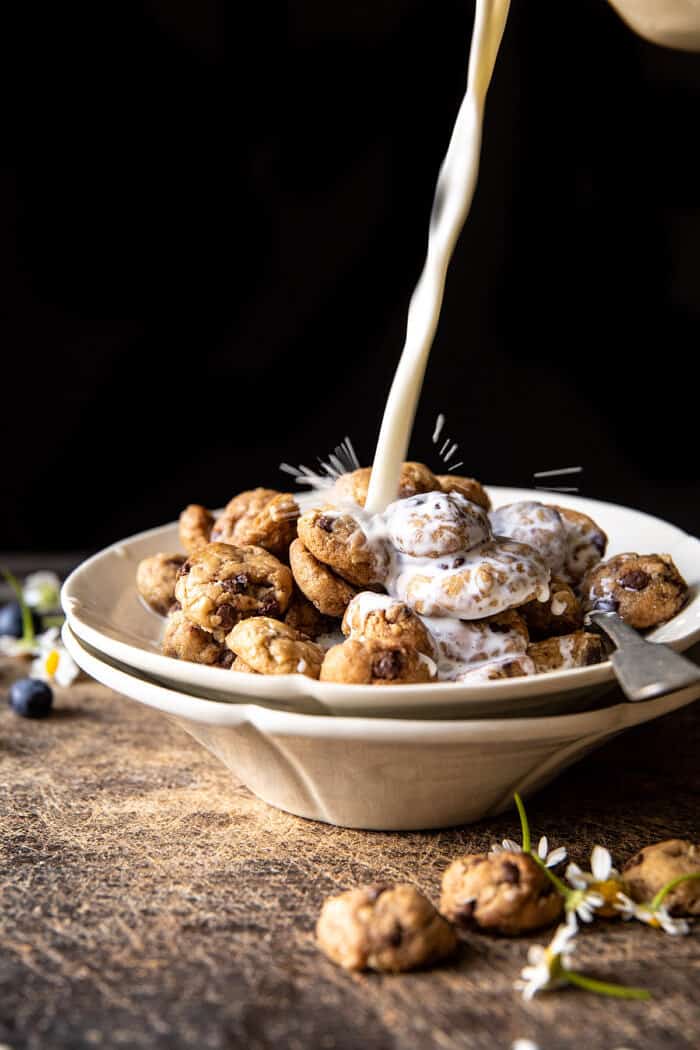 Homemade Oatmeal Chocolate Chip Cookie Crisp Cereal | halfbakedharvest.com