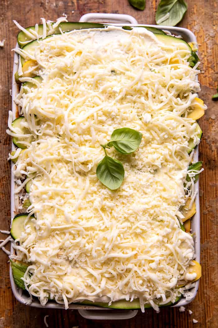 Spicy Zucchini Ricotta Lasagna with Oregano Breadcrumbs | halfbakedharvest.com
