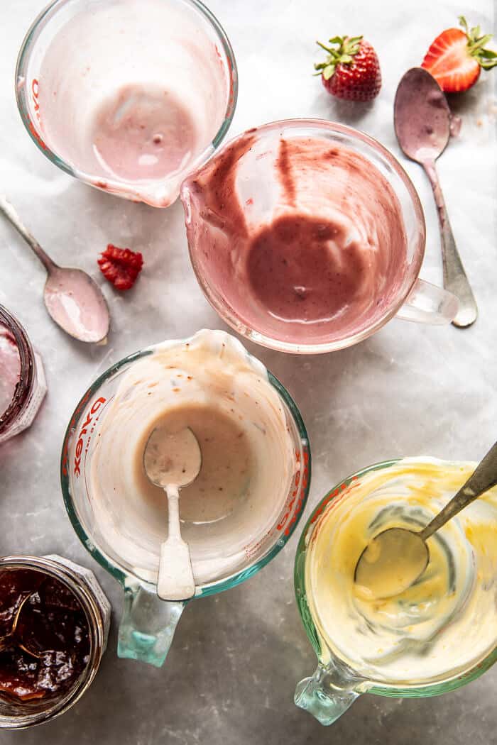 4 Ingredient Creamy Fruit Popsicles | halfbakedharvest.com