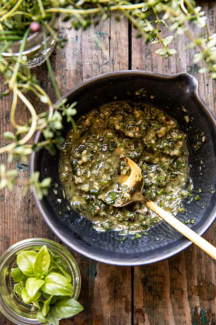 Garlic Herb Corn Carbonara with Burrata | halfbakedharvest.com Garlic Herb Corn Carbonara with Burrata | halfbakedharvest.com