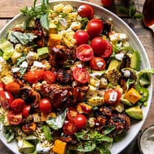 BBQ Chicken Ranch Pasta Salad | halfbakedharvest.com