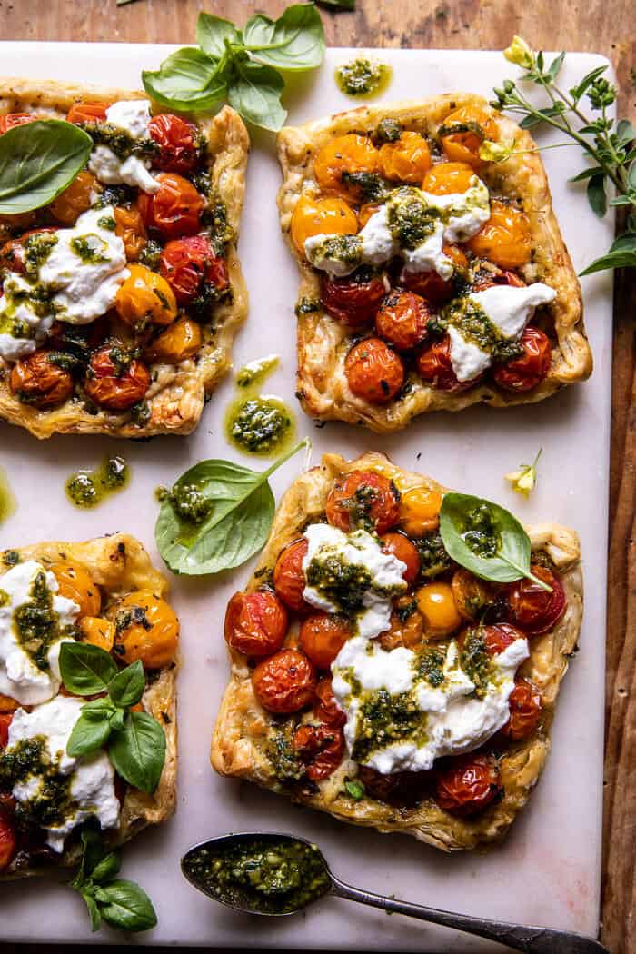 Caprese Pesto Tarts | halfbakedharvest.com Caprese Pesto Tarts | halfbakedharvest.com