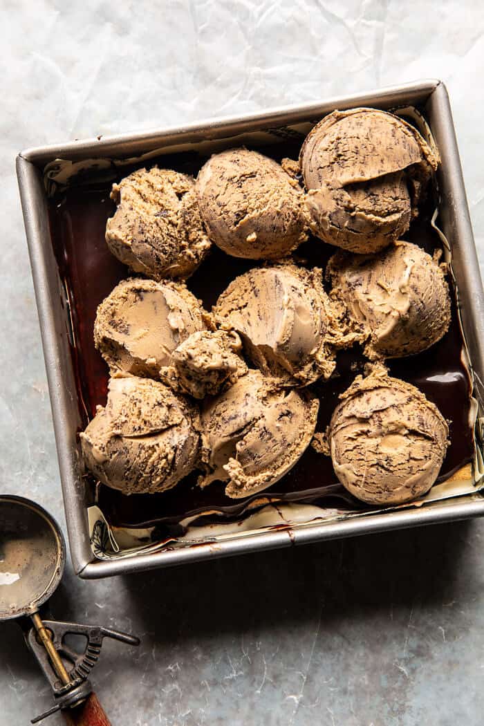 Coffee and Fudge Ice Cream Cake | halfbakedharvest.com Coffee and Fudge Ice Cream Cake | halfbakedharvest.com