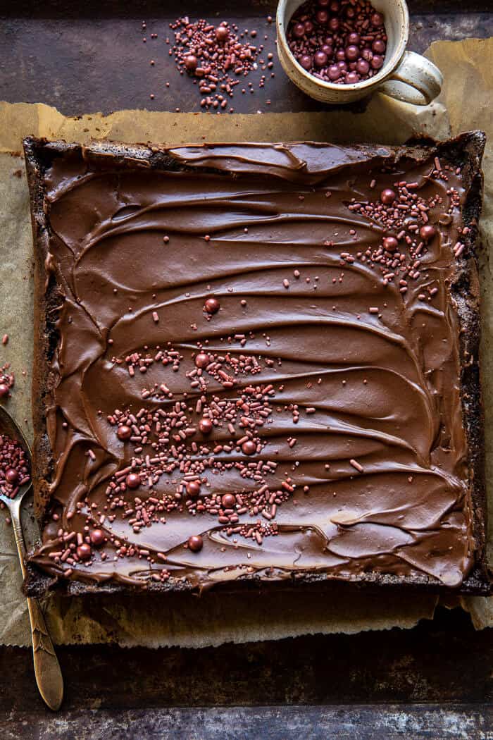 Old Fashioned Iced Fudge Brownies | halfbakedharvest.com Old Fashioned Iced Fudge Brownies | halfbakedharvest.com