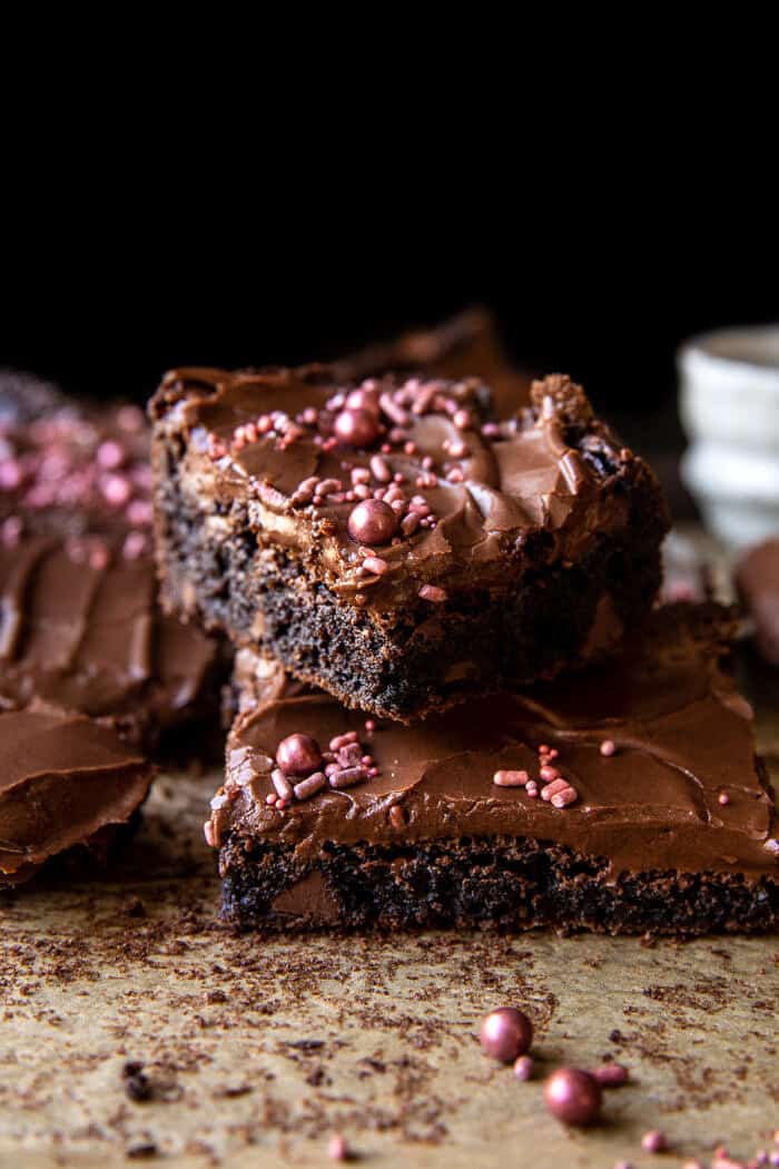 Old Fashioned Iced Fudge Brownies | halfbakedharvest.com Old Fashioned Iced Fudge Brownies | halfbakedharvest.com