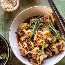 Sesame Ginger Dumplings in Chili Oil | halfbakedharvest.com