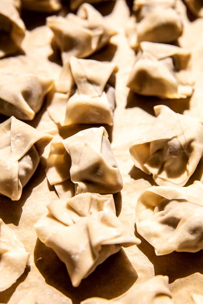 Sesame Ginger Dumplings in Chili Oil | halfbakedharvest.com Sesame Ginger Dumplings in Chili Oil | halfbakedharvest.com