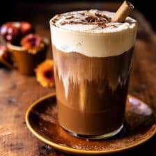 Vanilla Chai Pumpkin Cream Cold Brew | halfbakedhavrest.com