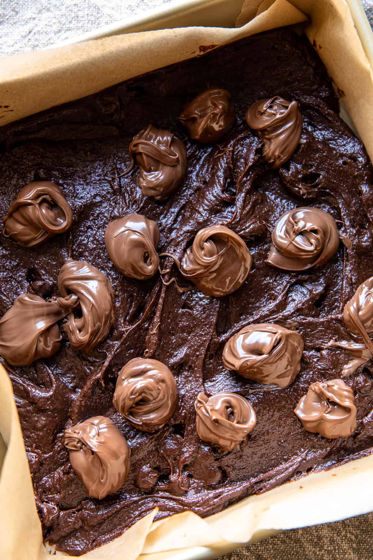 Caramel Mocha Nutella Brownies | halfbakedharvest.com