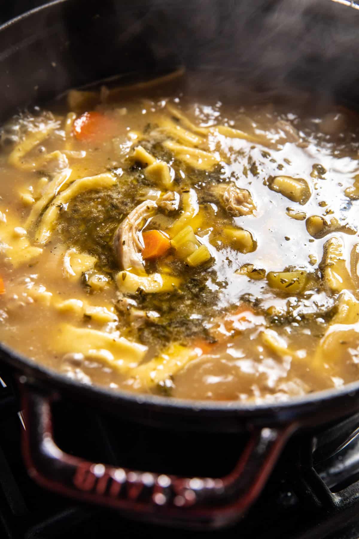 Homestyle Chicken Noodle Soup | halfbakedharvest.com