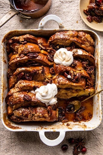 Baked Butter Pecan French Toast | halfbakedharvest.com
