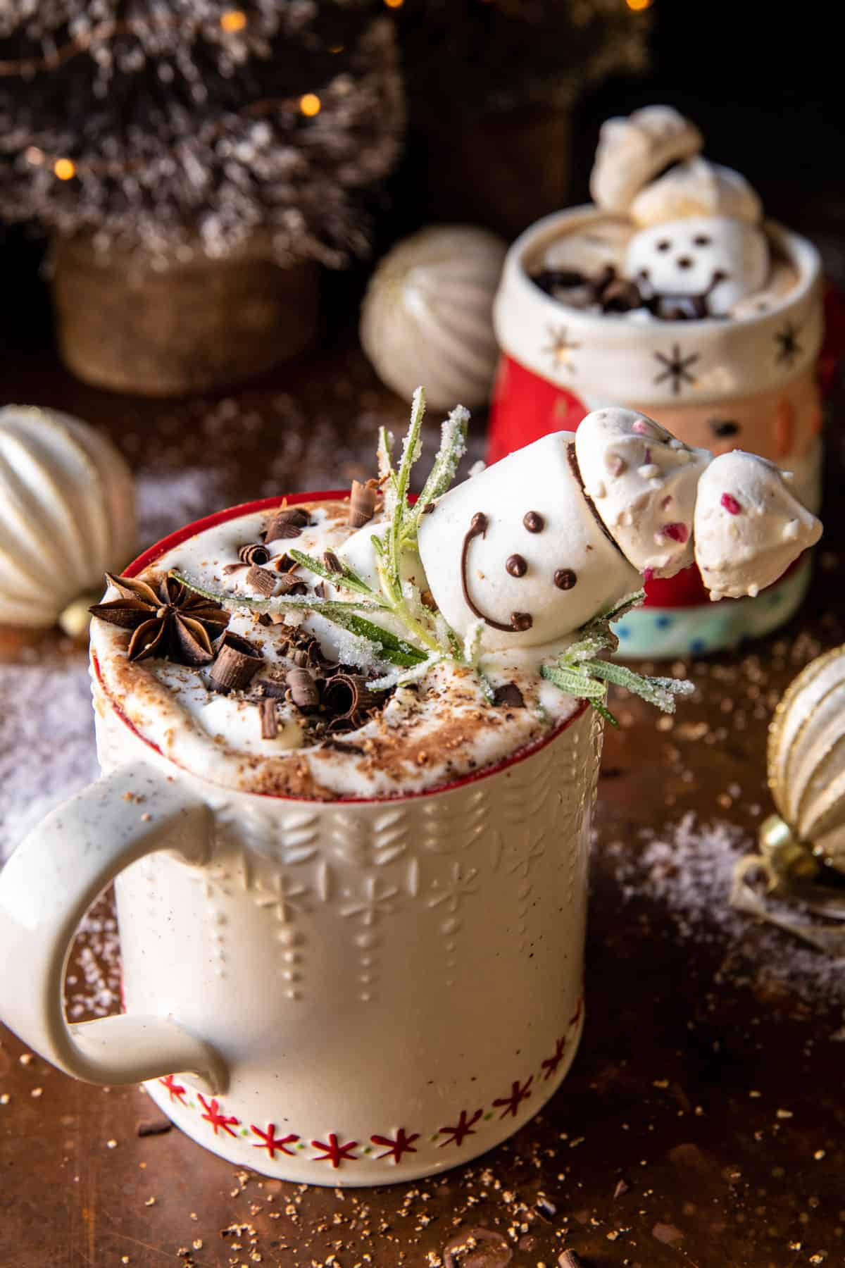 Caramel Espresso Hot Cocoa | halfbakedharvest.com 