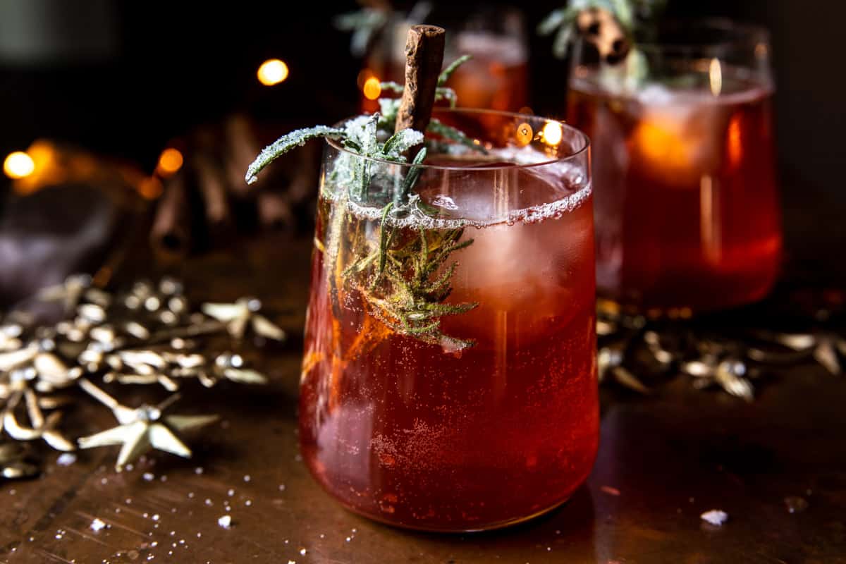 Cinnamon Bourbon Fizz | halfbakedharvest.com