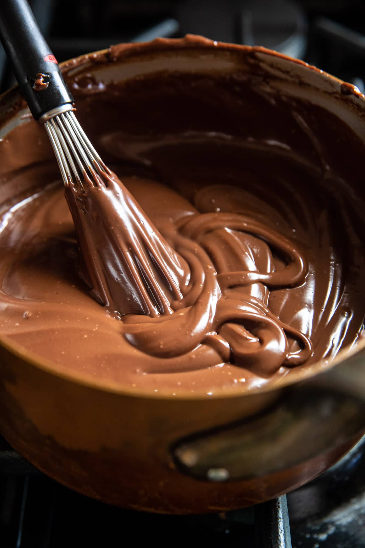 Double Chocolate Mocha Pudding Pie | halfbakedharvest.com