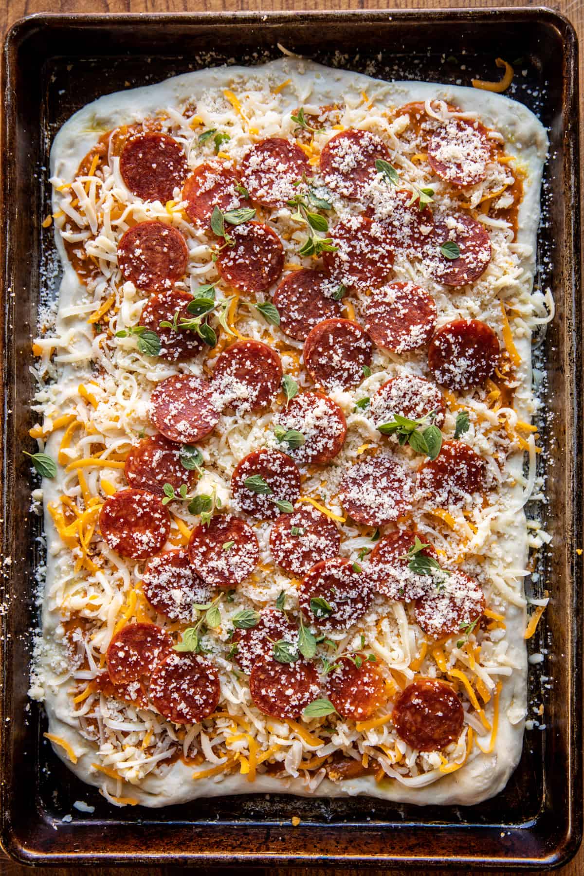 Sheet Pan Alla Vodka Pizza | halfbakedharvest.com