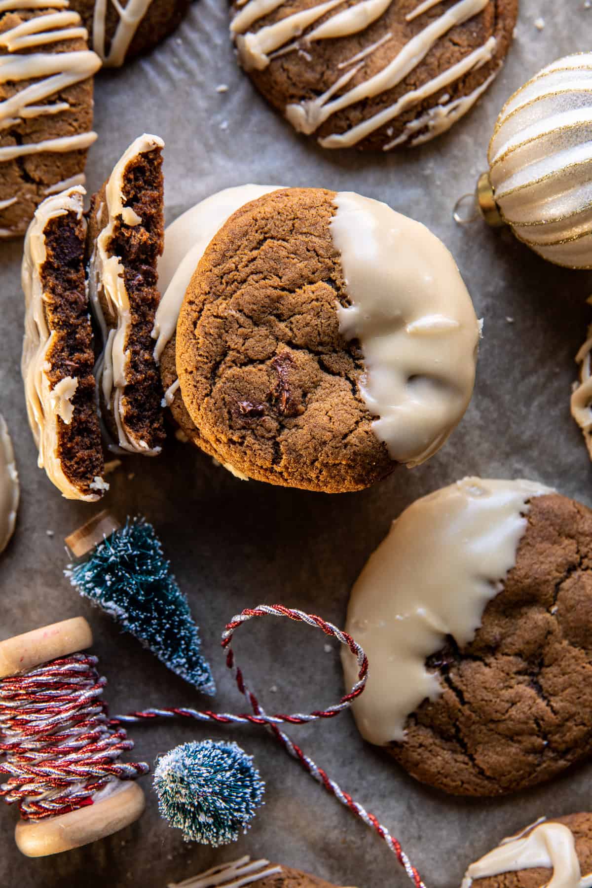 Brown Sugar Maple Ginger Cookies | halfbakedharvest.com