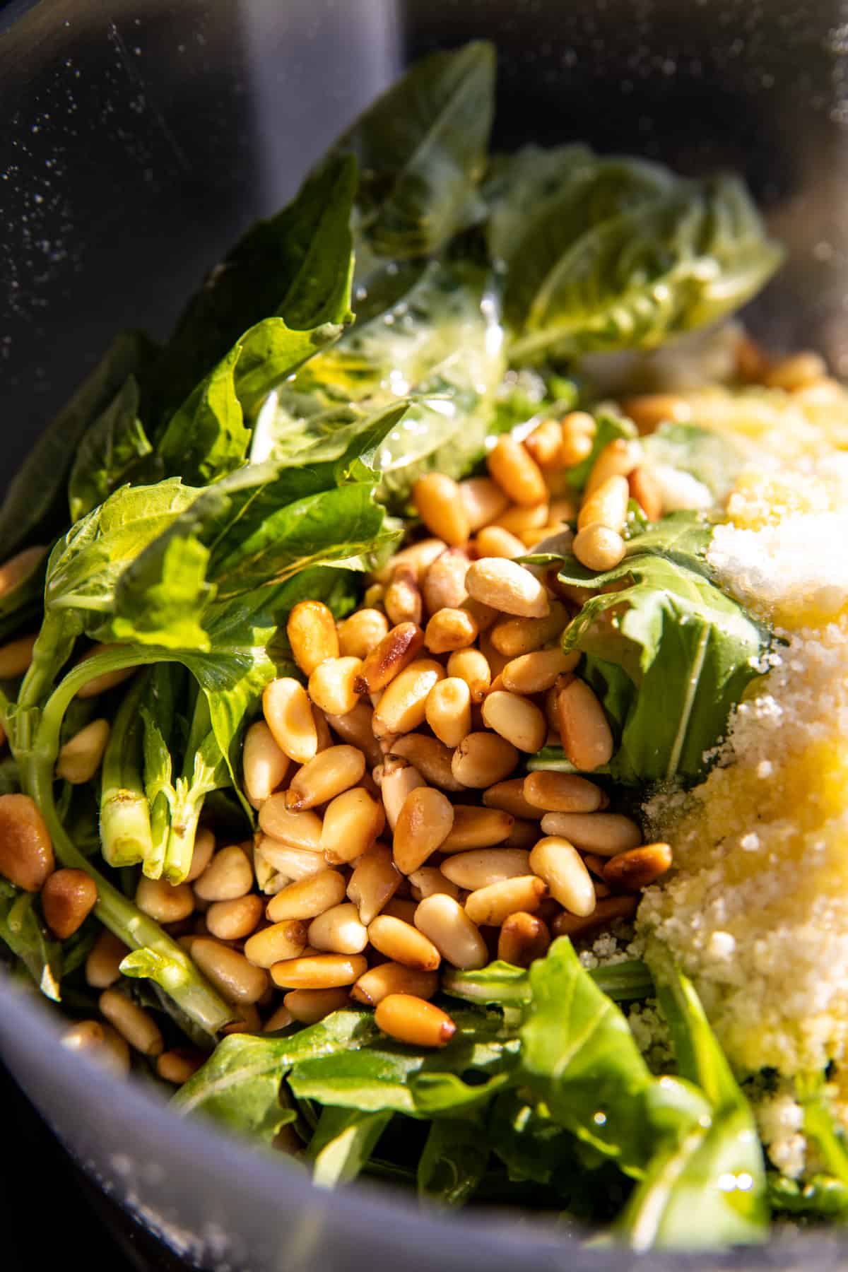 Crispy Parmesan and Pesto Egg in a Bagel | halfbakedharvest.com