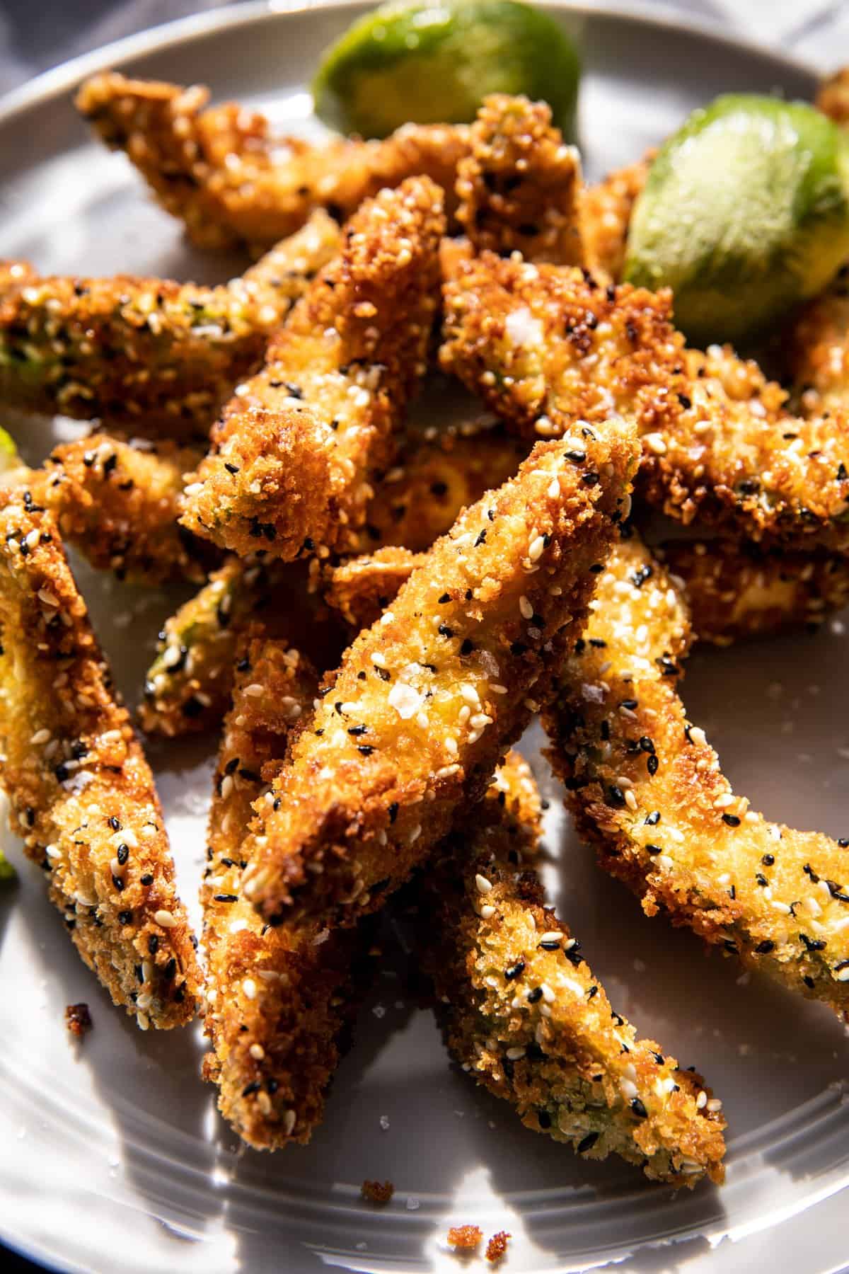 Bang Bang Shrimp Tacos with Fried Avocado | halfbakedharvest.com