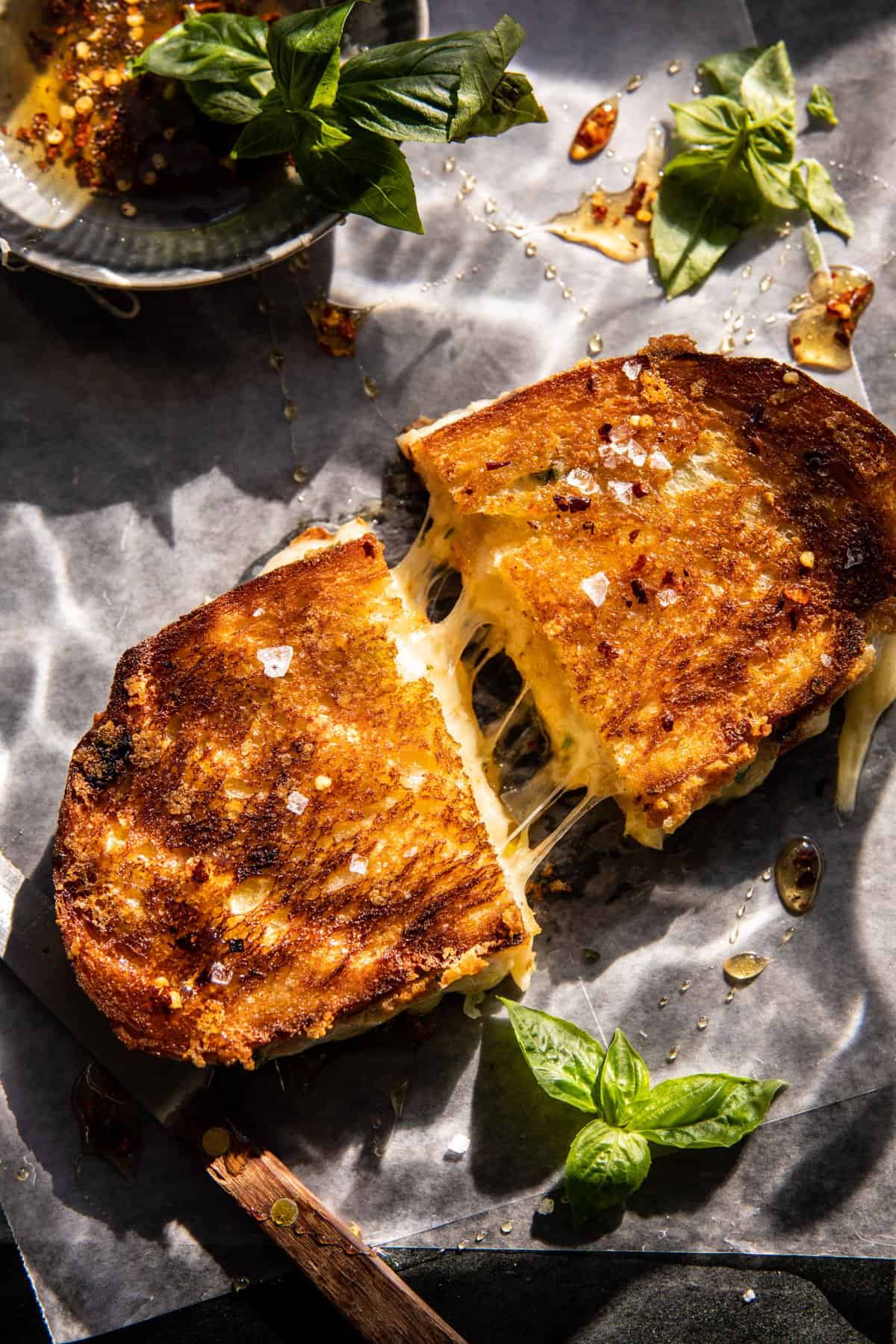 Miso Butter Grilled Cheese | halfbakedharvest.com