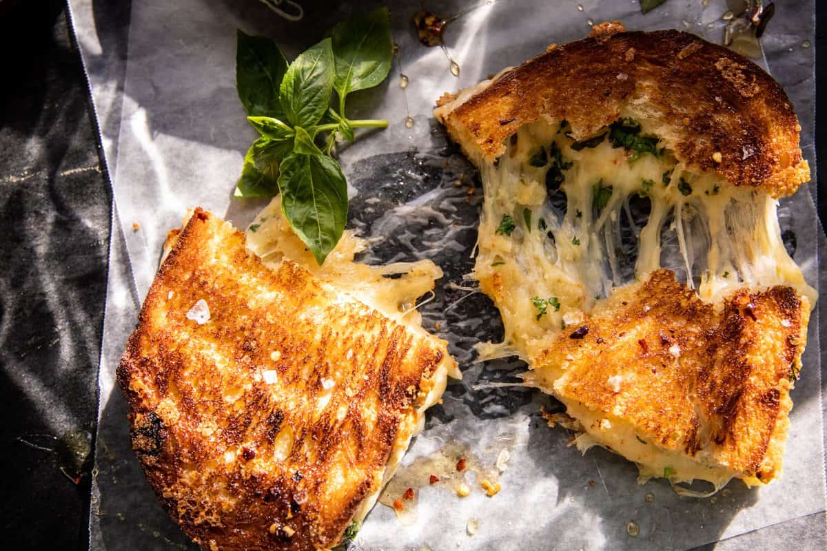 Miso Butter Grilled Cheese | halfbakedharvest.com