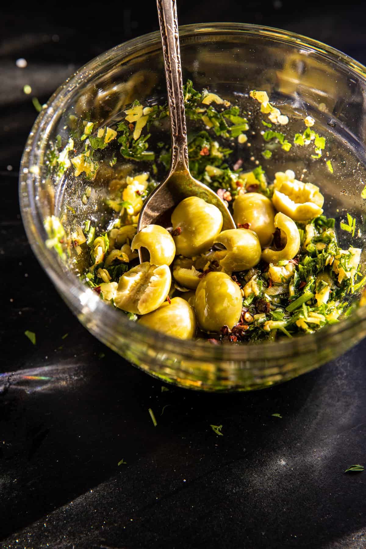 Sheet Pan Greek Garlic Butter Chicken and Potatoes | halfbakedharvest.com
