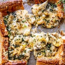 Artichoke Gouda Tart | halfbakedharvest.com