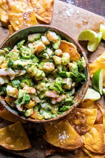 Avocado Shrimp Salsa | halfbakedharvest.com
