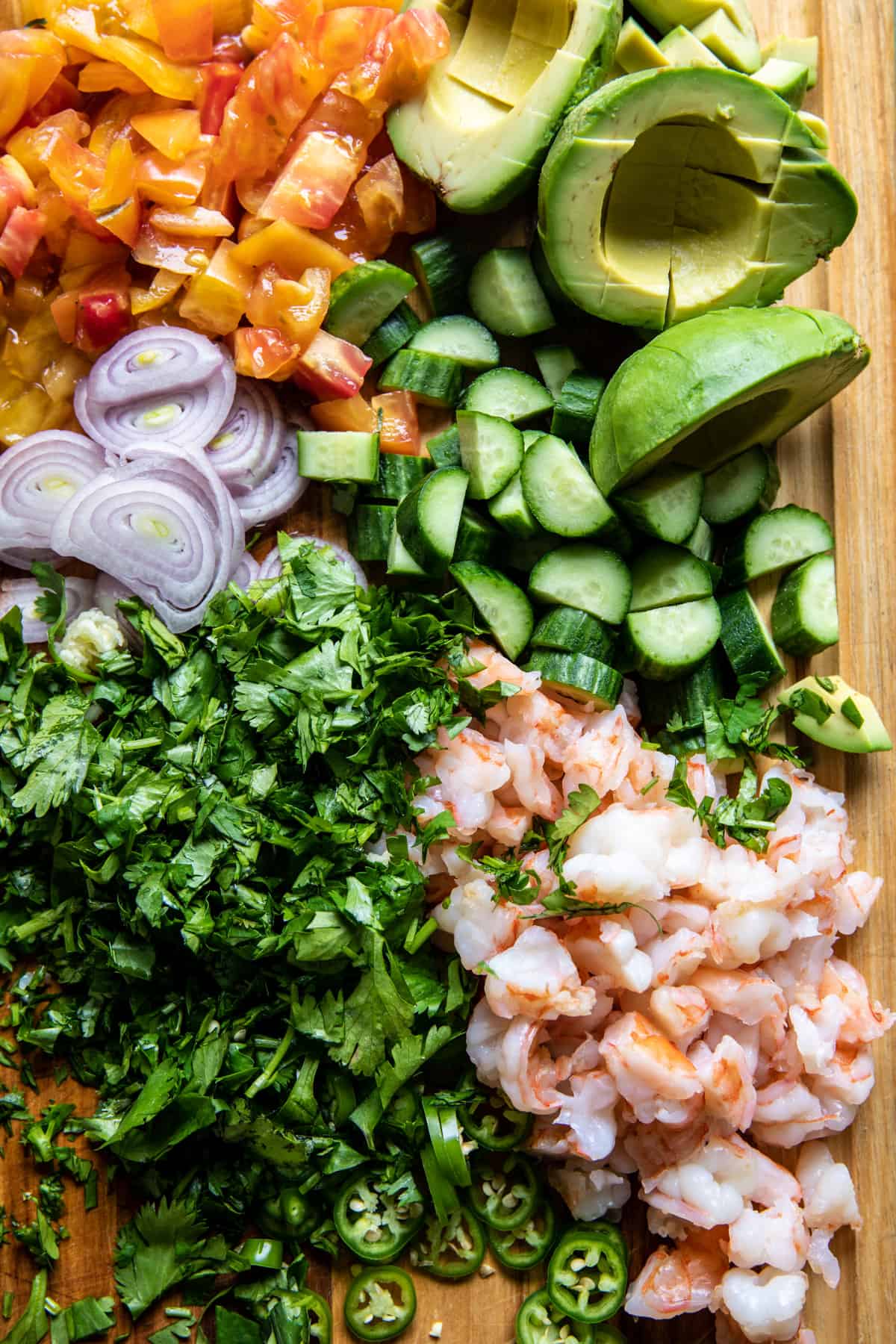 Avocado Shrimp Salsa | halfbakedharvest.com