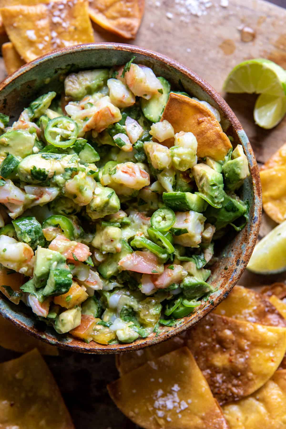 Avocado Shrimp Salsa | halfbakedharvest.com