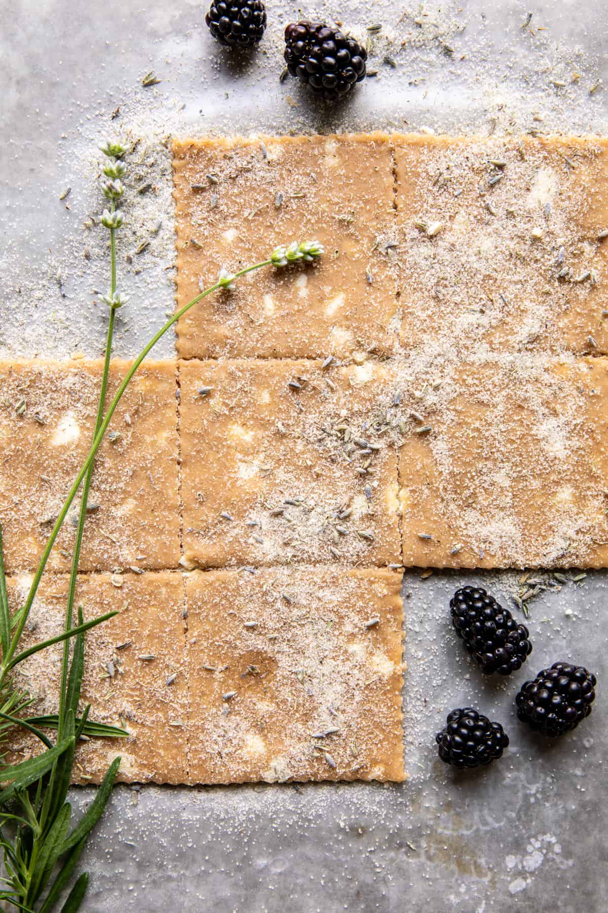 Blackberry Lavender Ice Cream Sandwiches | halfbakedharvest.com