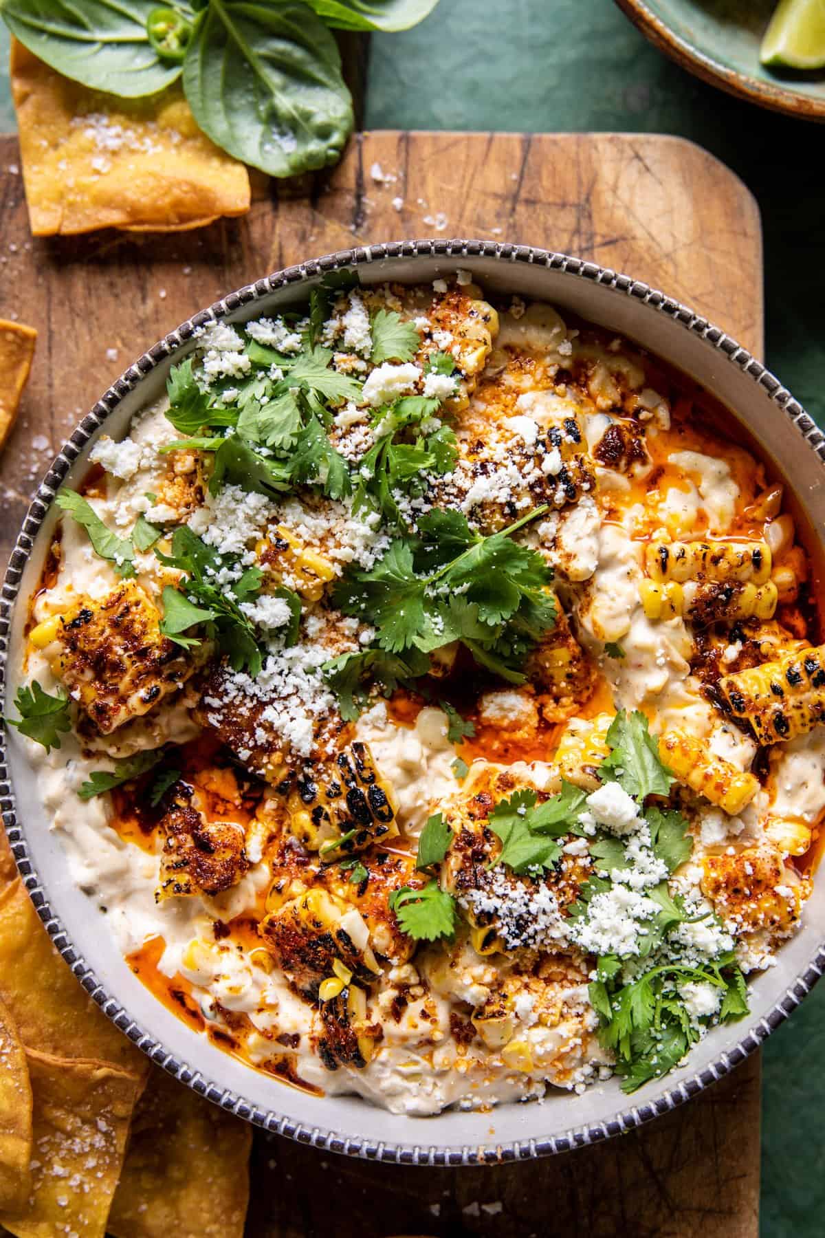 Mexican Street Corn Dip | halfbakedharvest.com