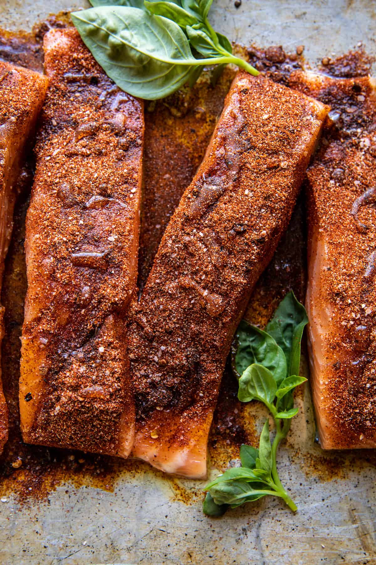 Crispy BBQ Salmon Bowls with Roasted Jalapeño Peach Salsa | halfbakedharvest.com 
