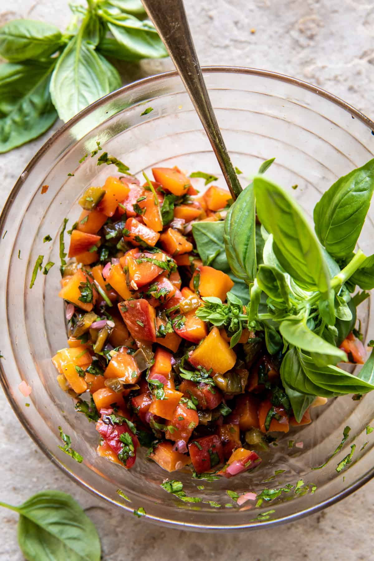 Crispy BBQ Salmon Bowls with Roasted Jalapeño Peach Salsa | halfbakedharvest.com 