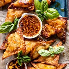 Crispy Sweet Corn Wontons | halfbakedharvest.com
