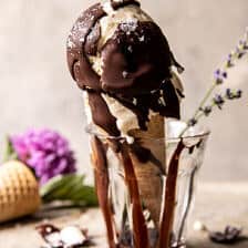 No Churn Vanilla Bean Olive Oil Ice Cream | halfbakedharvest.com