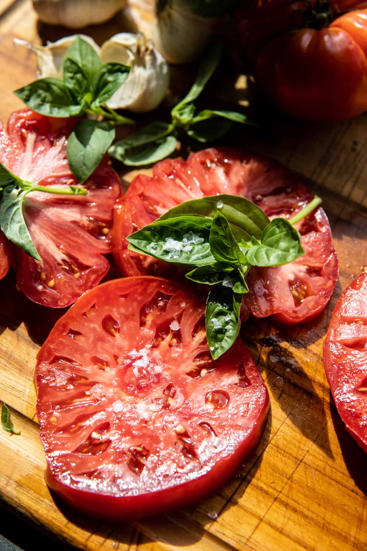 Roasted Garlic Caprese Grilled Cheese | halfbakedharvest.com