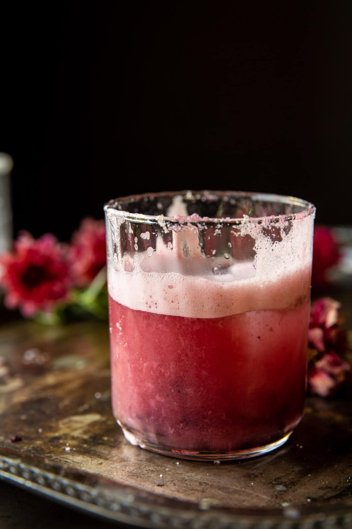 Spicy Blackberry Margarita Sour | halfbakedharvest.com