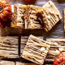 Brown Sugar Maple Pumpkin Butter Bars | halfbakedharvest.com