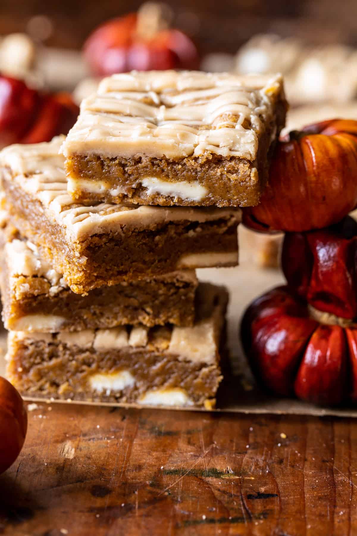 Brown Sugar Maple Pumpkin Butter Bars | halfbakedharvest.com