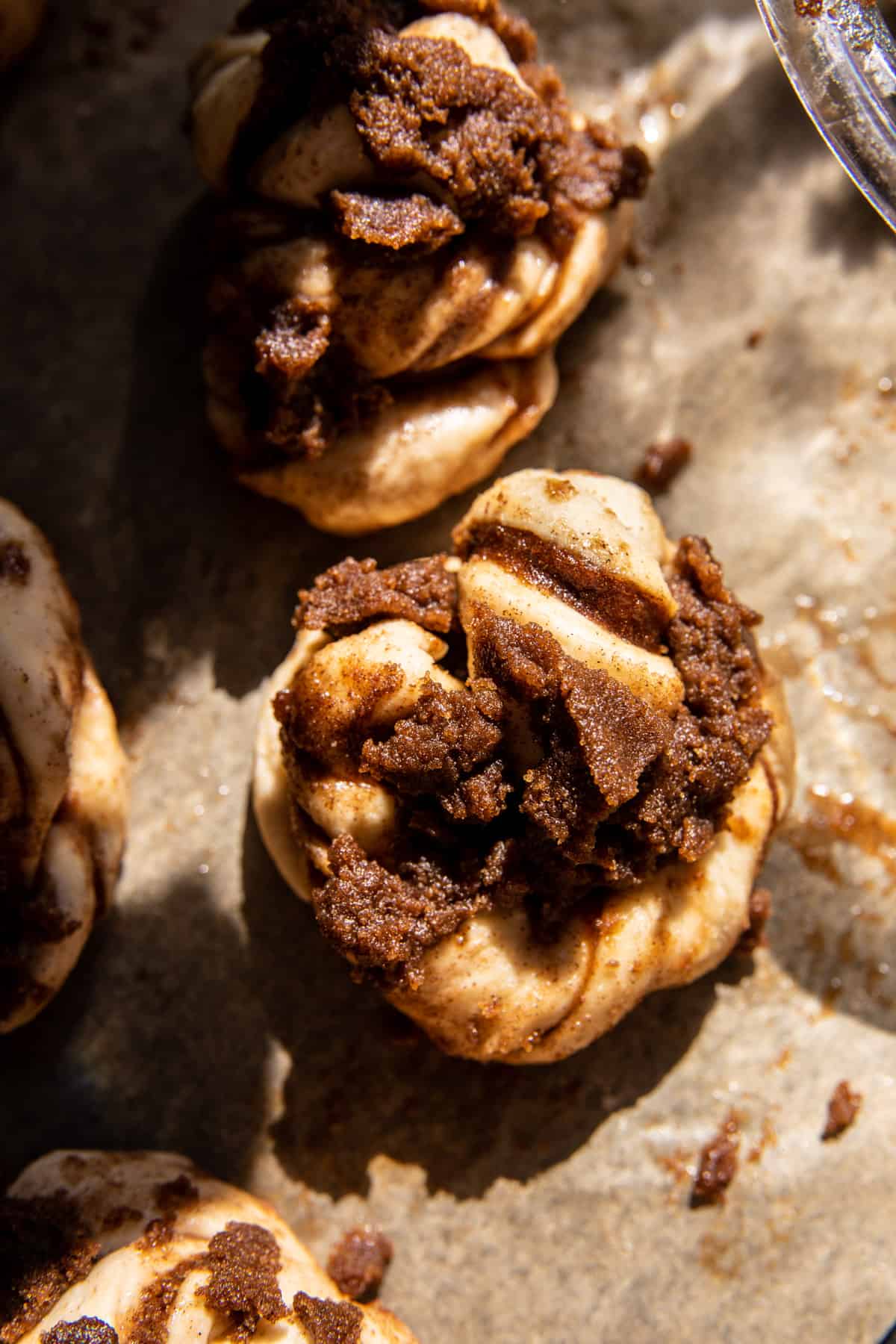 Cinnamon Crunch Apple Butter Soft Pretzel Knots | halfbakedharvest.com