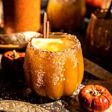 Haunted Pumpkin Patch Margarita | halfbakedharvest.com