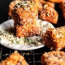Crispy Cheesy Sweet Potato Bites | halfbakedharvest.com