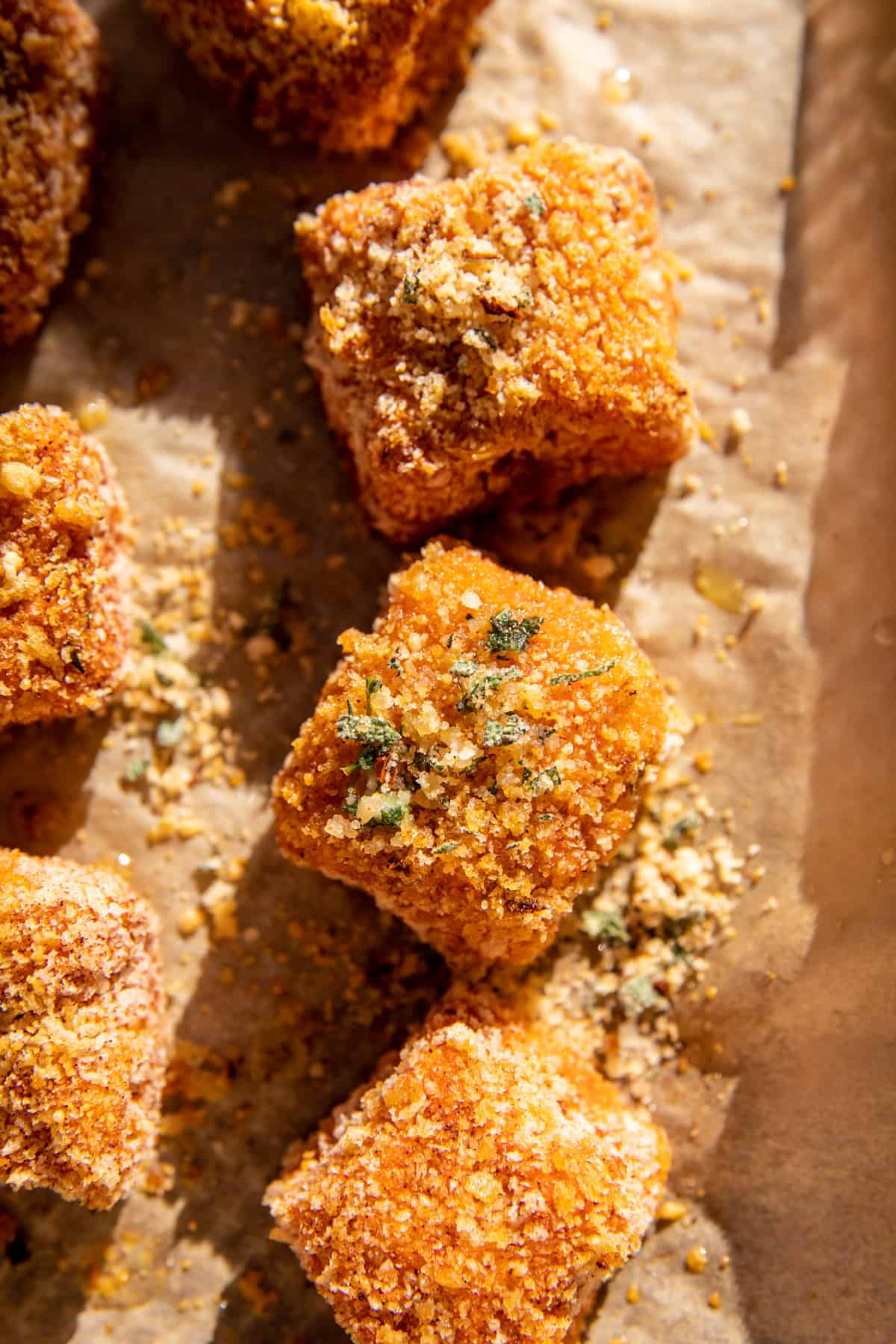Crispy Cheesy Sweet Potato Bites | halfbakedharvest.com