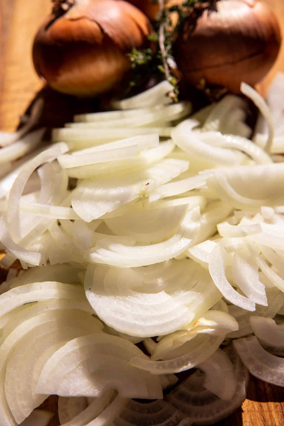 Crockpot Cheesy Mashed Potatoes with Caramelized Onions | halfbakedharvest.com