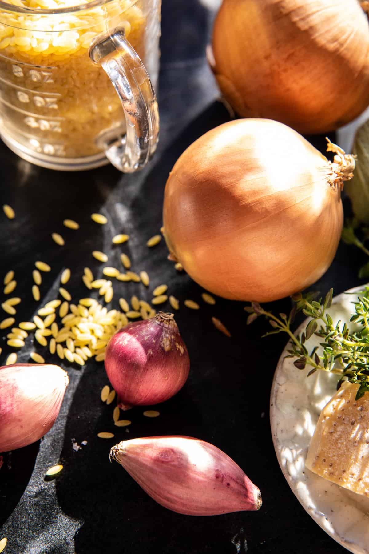 Roasted Herb Butter Chicken and Orzo | halfbakedharvest.com
