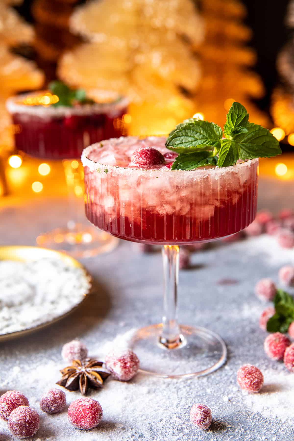 Spicy Sweet Holiday Storm Cocktail | halfbakedharvest.com