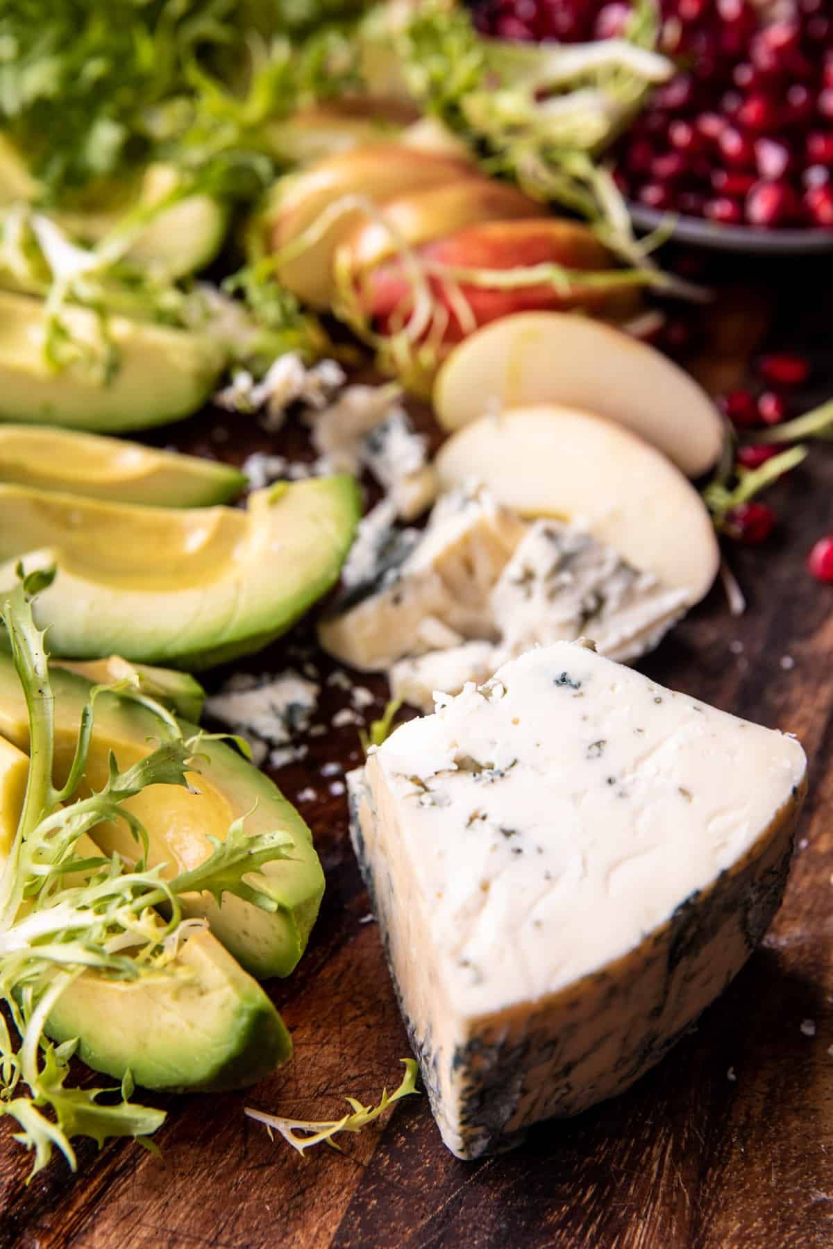 Christmas Salad with Honey Mustard Dressing | halfbakedharvest.com