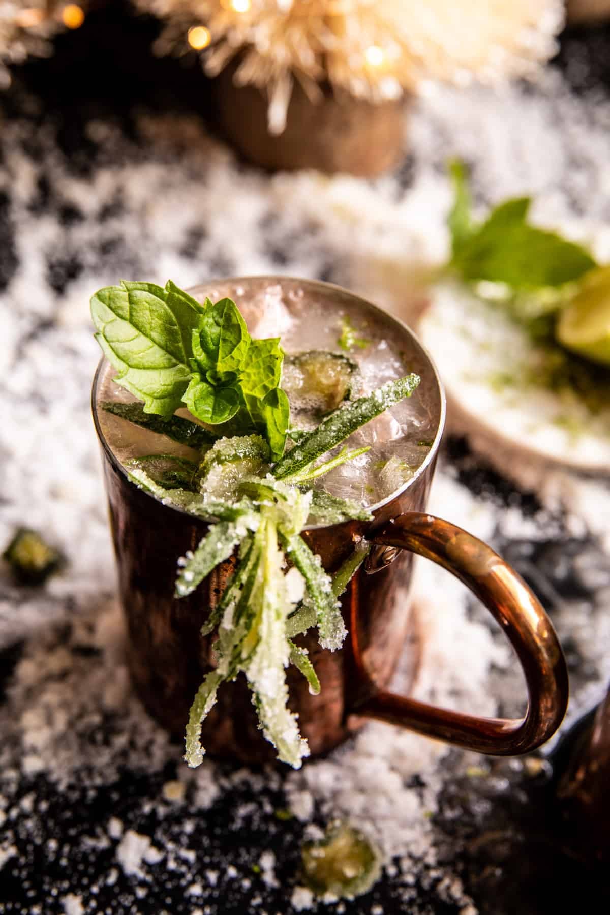 Spicy Jalapeño Ginger Moscow Mule (with Mocktail) | halfbakedharvest.com